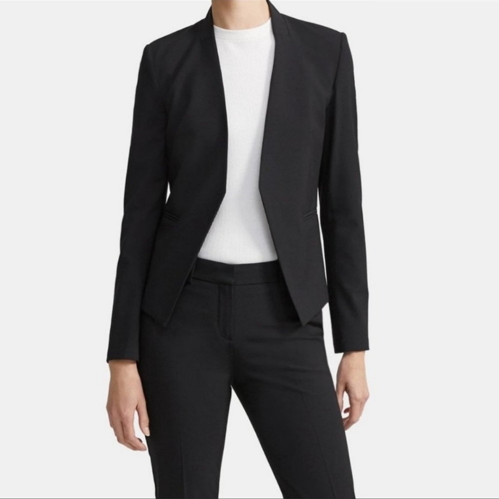 THEORY LANAI URBAN OPEN FRONT SUIT JACKET ~ 8